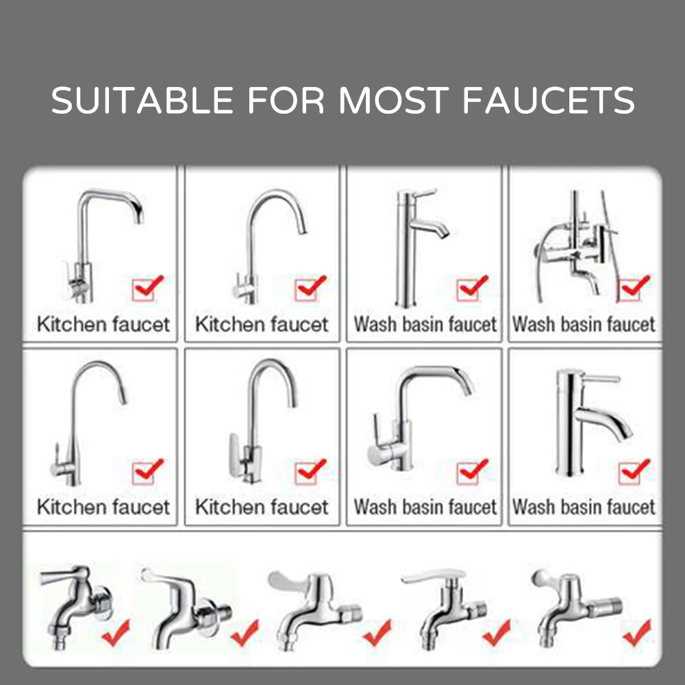 720 Rotate Water Outlet Splash Filter Faucet Kitchen Faucet Aerator Water Tap Nozzle Bubbler Water Saving Filter
720 Rotate Water Outlet Splash Filter Faucet Kitchen Faucet Aerator Water Tap Nozzle Bubbler Water Saving Filter