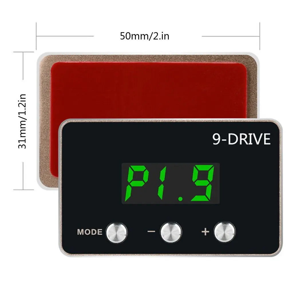 Electronic Throttle Accelerator 9-mode Throttle Controller Display Improve Power Good Sensitivity Display
Electronic Throttle Accelerator 9-mode Throttle Controller Display Improve Power Good Sensitivity Display