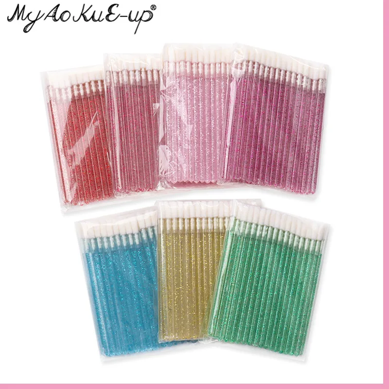 50/100pcs Crystal Eyelashes brush Individual Lash Removing Cleaning Mascara Applicator Makeup Brushes For Eyelash Extension Tool
50/100pcs Crystal Eyelashes brush Individual Lash Removing Cleaning Mascara Applicator Makeup Brushes For Eyelash Extension Tool