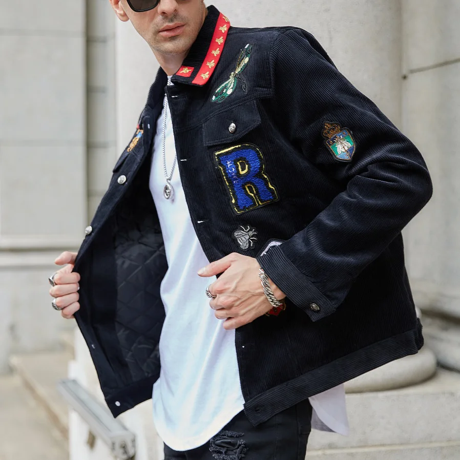 Бейсбольная куртка с вышивкой и надписью, Вельветовая куртка с значком, Мужское пальто, осень 2021, ретро, уличная куртка-бомбер для пар, куртк...
Бейсбольная куртка с вышивкой и надписью, Вельветовая куртка с значком, Мужское пальто, осень 2021, ретро, уличная куртка-бомбер для пар, куртк...