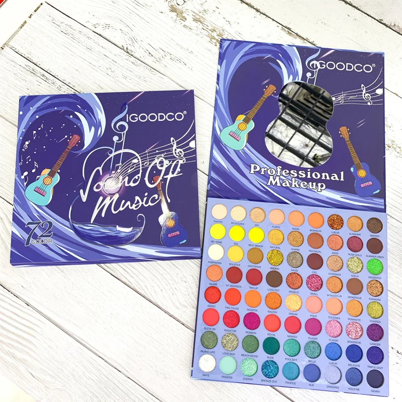 Eyeshadow Palette FGEYES 72 Colors Holographic Shiny Matte Glitter Pigment Eye Shadow Pallete Makeup Palette For Free Shipping
Eyeshadow Palette FGEYES 72 Colors Holographic Shiny Matte Glitter Pigment Eye Shadow Pallete Makeup Palette For Free Shipping
