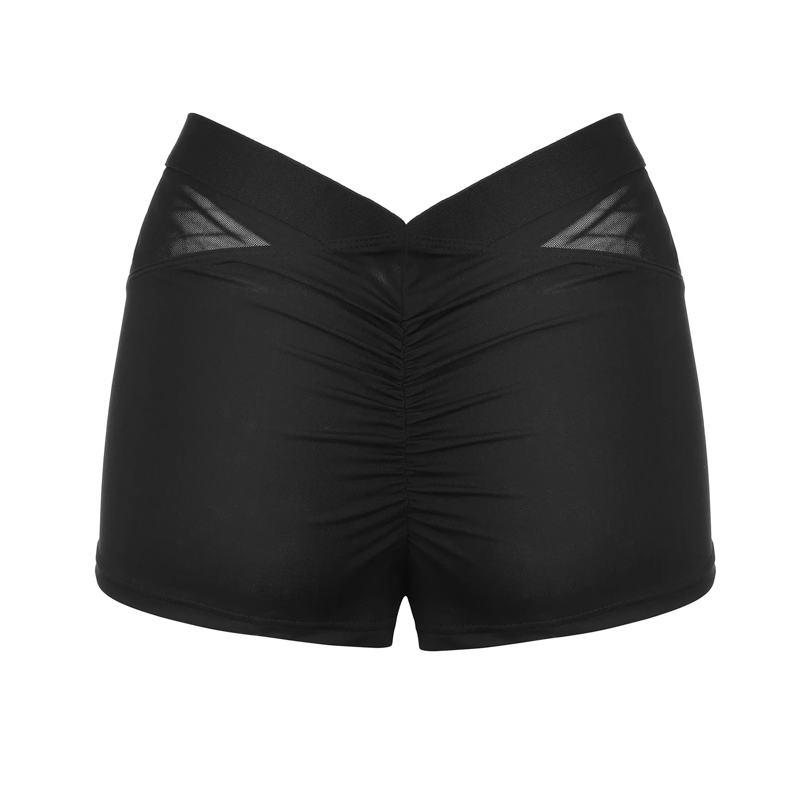 Mesh Stitching Shorts Women's Solid Color High-waisted Hip-lifting Yoga Shorts Summer Shorts Sport Workout Comfy Trousers 
Mesh Stitching Shorts Women's Solid Color High-waisted Hip-lifting Yoga Shorts Summer Shorts Sport Workout Comfy Trousers
