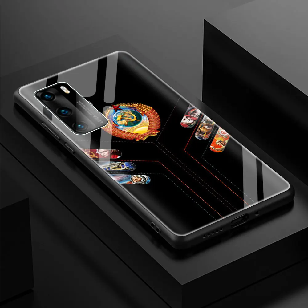 USSR Flag Soviet Union Soft Edge Phone Case Cover for Huawei P30 P20 P10 Lite P40 Pro P Smart Z 2021 Luxury Tempered Glass Shell
USSR Flag Soviet Union Soft Edge Phone Case Cover for Huawei P30 P20 P10 Lite P40 Pro P Smart Z 2021 Luxury Tempered Glass Shell