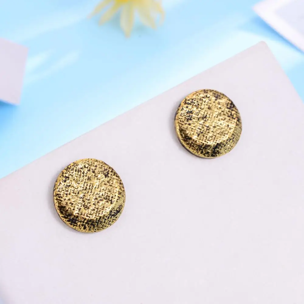 Statement Earrings for Women Indian Classic Round Mujer Accessories Brand Designer Ethnic Stud | Украшения и аксессуары