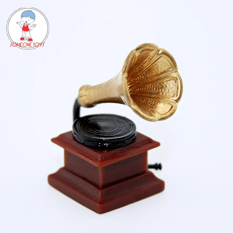 1/12 Dollhouse Miniature Scene Ornaments accessory Mini phonogra model for 6" TBLeague action doll Toys Musical instrument
1/12 Dollhouse Miniature Scene Ornaments accessory Mini phonogra model for 6" TBLeague action doll Toys Musical instrument