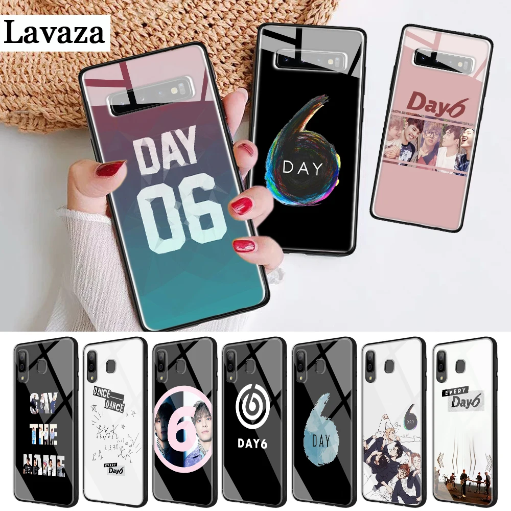106d DAY6 мужская полоса стекло чехол для Samsung S7 край S8 S9 S10 Plus Note 8 9 10 A10 A20 A30 A40 A50 A60