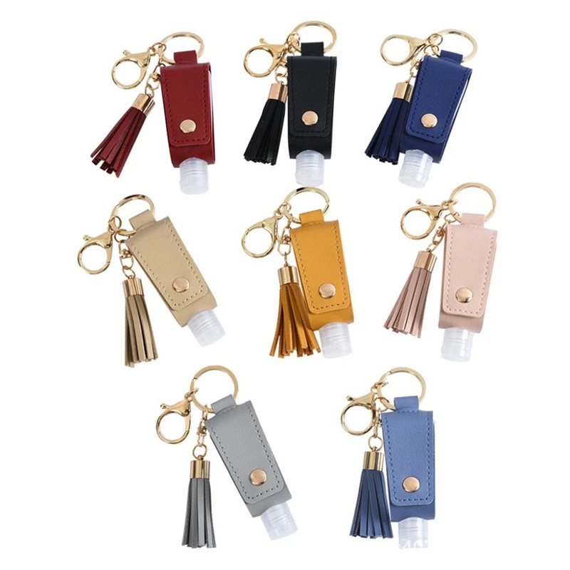 10Pcs 30Ml Prtable Disinfectant Gel Bottles Leather Gel Holder Botes Gel Hidroalcolico Rellenable Llavero
10Pcs 30Ml Prtable Disinfectant Gel Bottles Leather Gel Holder Botes Gel Hidroalcolico Rellenable Llavero