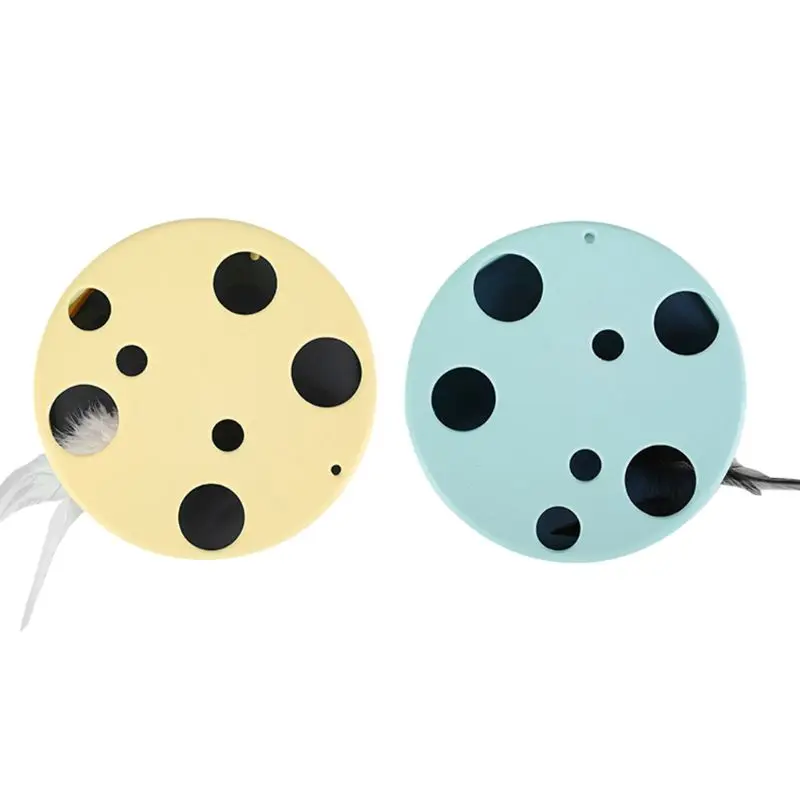 Interactive Cat Chew Toy Automatic Teaser Training Cat Exercise Feather Bell Toy R7RC
Interactive Cat Chew Toy Automatic Teaser Training Cat Exercise Feather Bell Toy R7RC