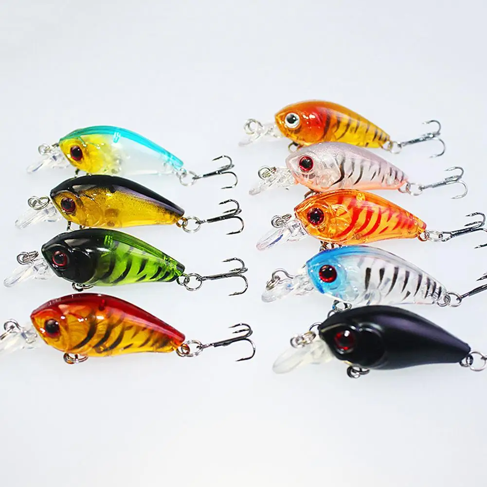 1 Pc 4.5cm Fishing Lure Artificial Crank Hard Bait Topwater Minnow Fishing Wobblers Japan Fish Lures 
1 Pc 4.5cm Fishing Lure Artificial Crank Hard Bait Topwater Minnow Fishing Wobblers Japan Fish Lures