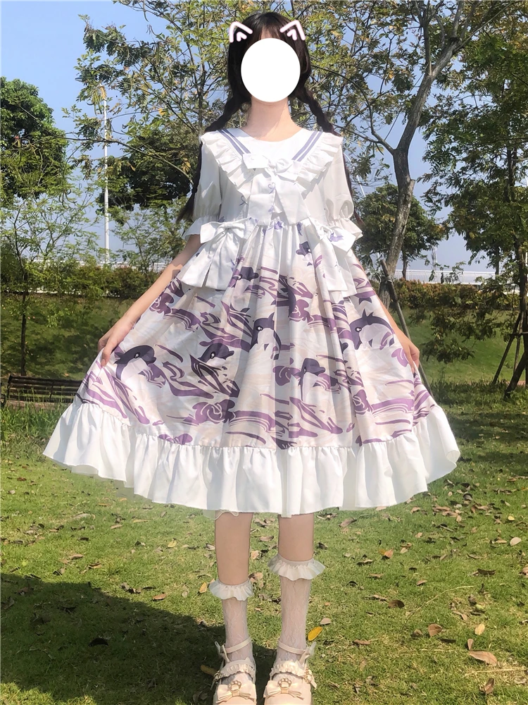 Sweet princess lolita dress vintage lace bowknot peter pan collar high waist victorian dress kawaii girl gothic lolita op loli
Sweet princess lolita dress vintage lace bowknot peter pan collar high waist victorian dress kawaii girl gothic lolita op loli