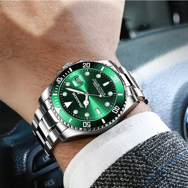 Top Brand Luxury Fashion Watch Men 30M Waterproof Date Clock Sport Watches Mens Green Quartz Wristwatch Relogio Masculino 7402
Top Brand Luxury Fashion Watch Men 30M Waterproof Date Clock Sport Watches Mens Green Quartz Wristwatch Relogio Masculino 7402