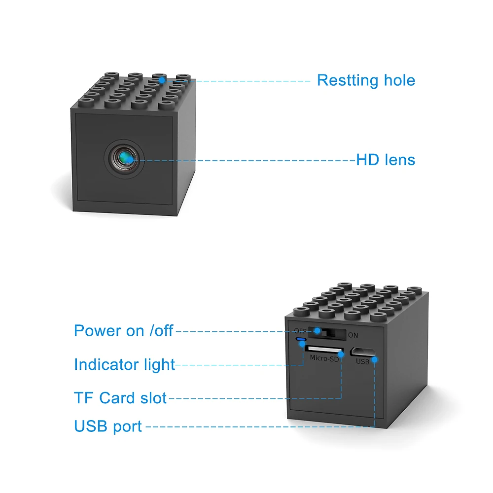 Mini HD 1080P Security Camera - Portable Nanny WIFI Cam with Battery - Indoor Outdoor Secret Camcorder for Home and Office
Mini HD 1080P Security Camera - Portable Nanny WIFI Cam with Battery - Indoor Outdoor Secret Camcorder for Home and Office