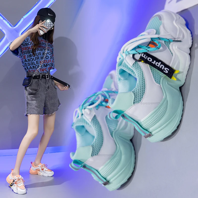 Женская повседневная обувь, новинка 2020, модная обувь, старые туфли, сезон весна-лето, дышащая сетчатая спортивная обувь Z766 
Женская повседневная обувь, новинка 2020, модная обувь, старые туфли, сезон весна-лето, дышащая сетчатая спортивная обувь Z766