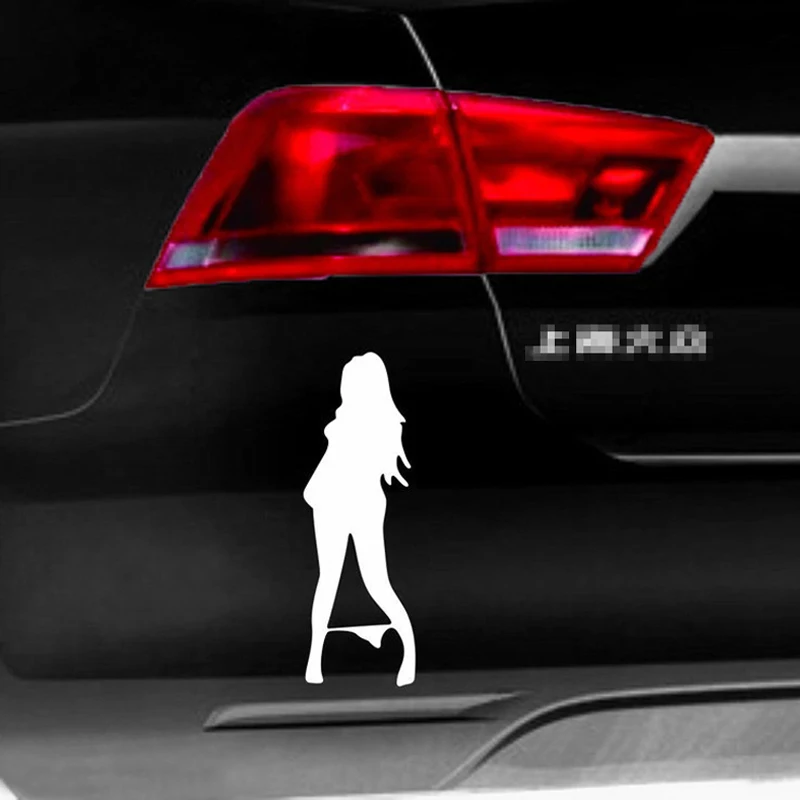 ANGEL DEVIL Sexy Girl fun Personality Anti-Scratch protection Car Stickers And Decals For Toyota Volkswagen Audi Accessories | Автомобили
