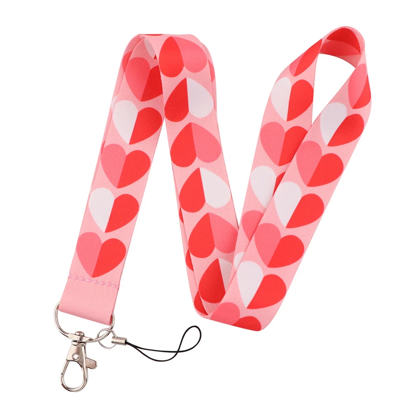 Romantic Love Red Pink Keychain Lanyards Id Badge Holder ID Card Pass Gym Mobile Phone Badge Holder Key Strap webbings ribbons
Romantic Love Red Pink Keychain Lanyards Id Badge Holder ID Card Pass Gym Mobile Phone Badge Holder Key Strap webbings ribbons