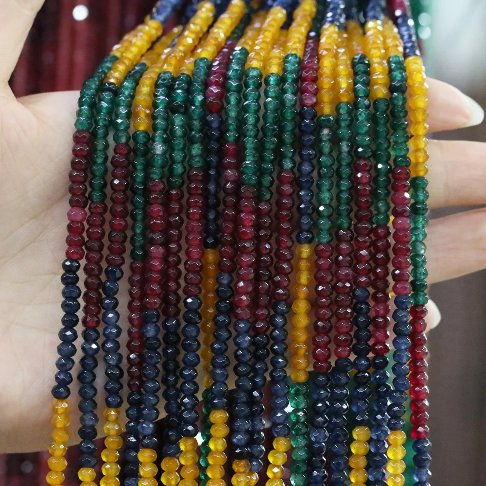Faceted Flat Beads Natural Stone Gem Beads Small Section Loose Beads For Jewelry Making Bracelet DIY Necklace Accessories
Faceted Flat Beads Natural Stone Gem Beads Small Section Loose Beads For Jewelry Making Bracelet DIY Necklace Accessories
