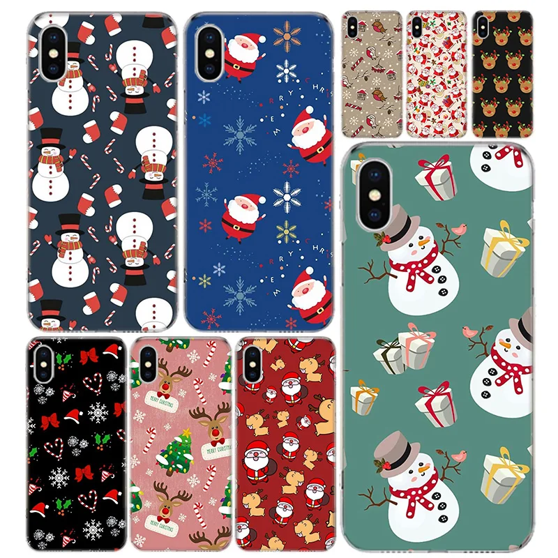 New Year Christmas Cartoon Silicone Case Coque For iPhone 12 11 Pro Max X XS Max XR 7 8 6 6S Plus Soft Phone Shell Cover Funda H
New Year Christmas Cartoon Silicone Case Coque For iPhone 12 11 Pro Max X XS Max XR 7 8 6 6S Plus Soft Phone Shell Cover Funda H