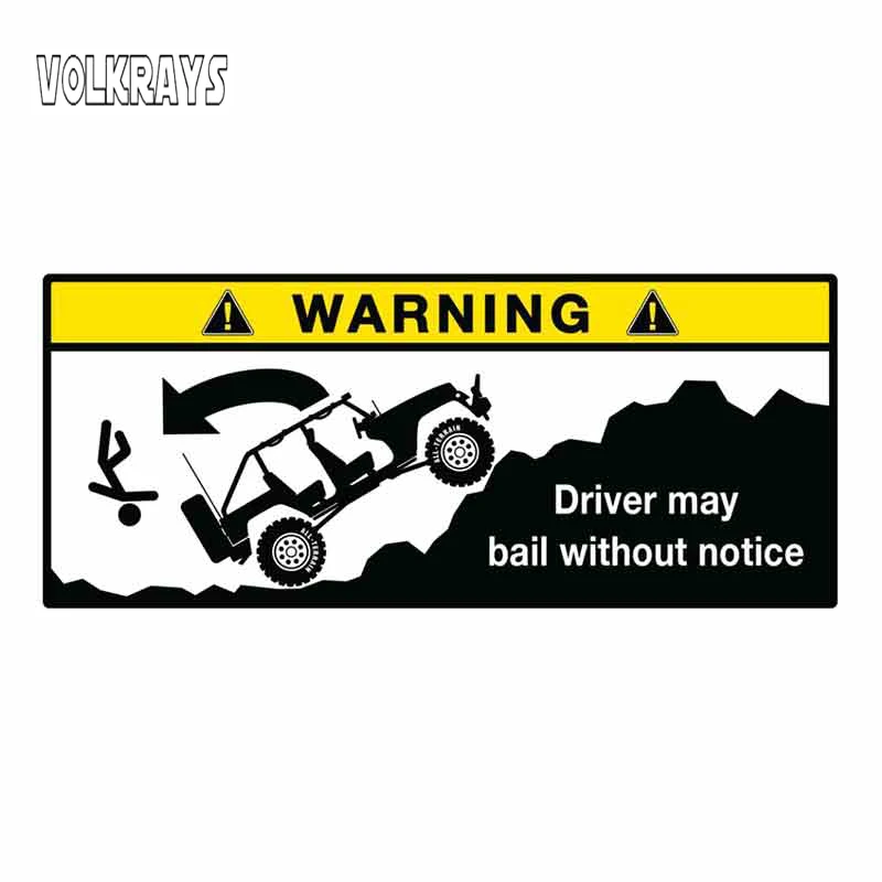 Volkrays Funny Warning Car Stickers Vinyl Interesting Offroad Graphic Waterproof Sunscreen Decal Automobile Accessories,13cm*5cm
Volkrays Funny Warning Car Stickers Vinyl Interesting Offroad Graphic Waterproof Sunscreen Decal Automobile Accessories,13cm*5cm