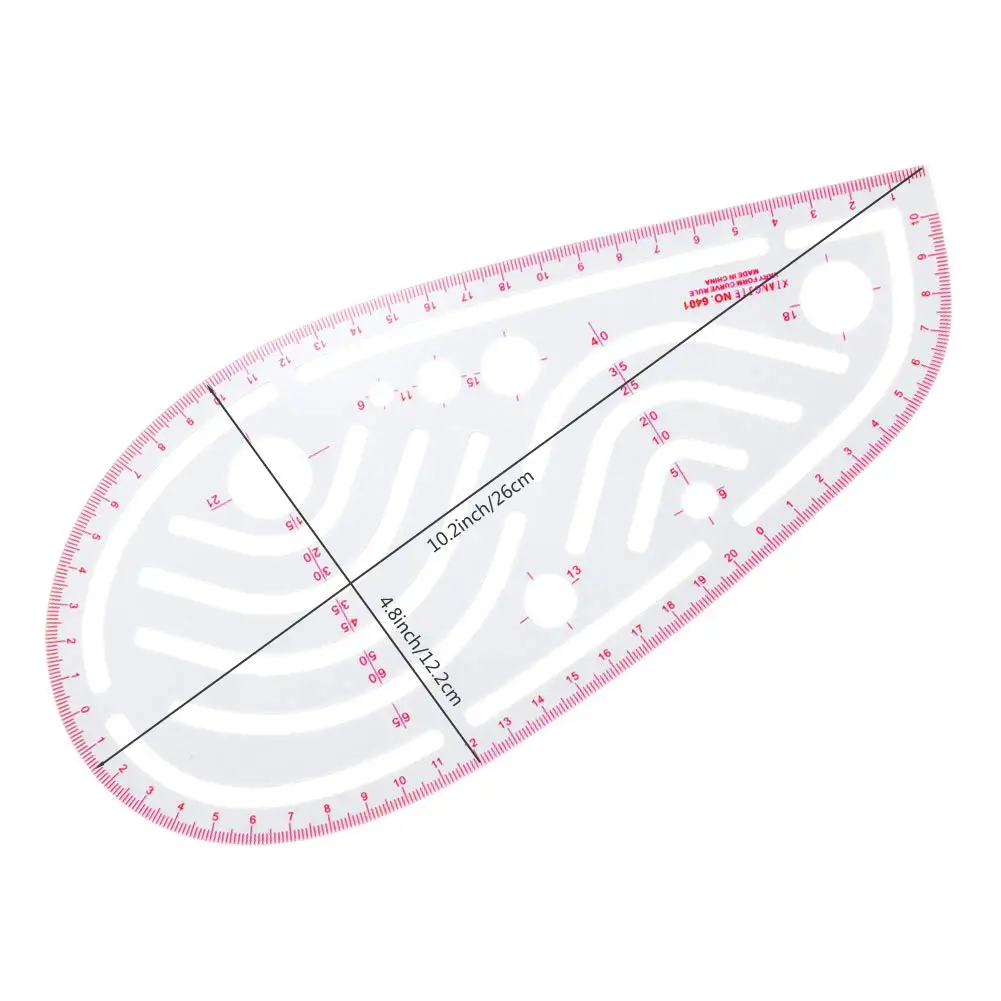 9 Pieces Metric Ruler Beveled Transparent Ruler Curve Shaped Measure Ruler Plastic Sewing Tools DIY Sewing Ruler Set for Sewing
9 Pieces Metric Ruler Beveled Transparent Ruler Curve Shaped Measure Ruler Plastic Sewing Tools DIY Sewing Ruler Set for Sewing