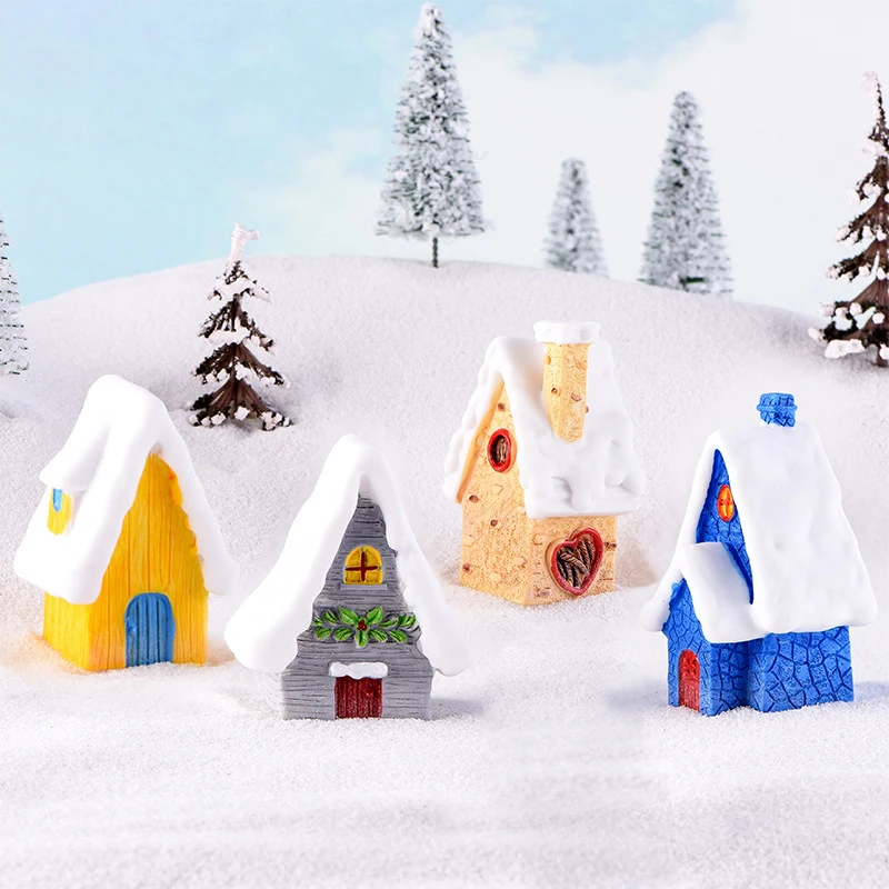 Winter Snow Scene House Ornaments European Style Villa Doll Candy Color Creative Resin Craft Toy Gift Christmas Table Decoration
Winter Snow Scene House Ornaments European Style Villa Doll Candy Color Creative Resin Craft Toy Gift Christmas Table Decoration
