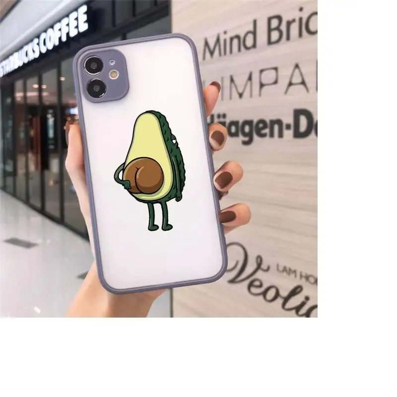 Cartoon Avocado Cute Phone Cases Matte Transparent For iPhone 12 Mini 11 Pro XR XS Max 7 8 Plus
Cartoon Avocado Cute Phone Cases Matte Transparent For iPhone 12 Mini 11 Pro XR XS Max 7 8 Plus