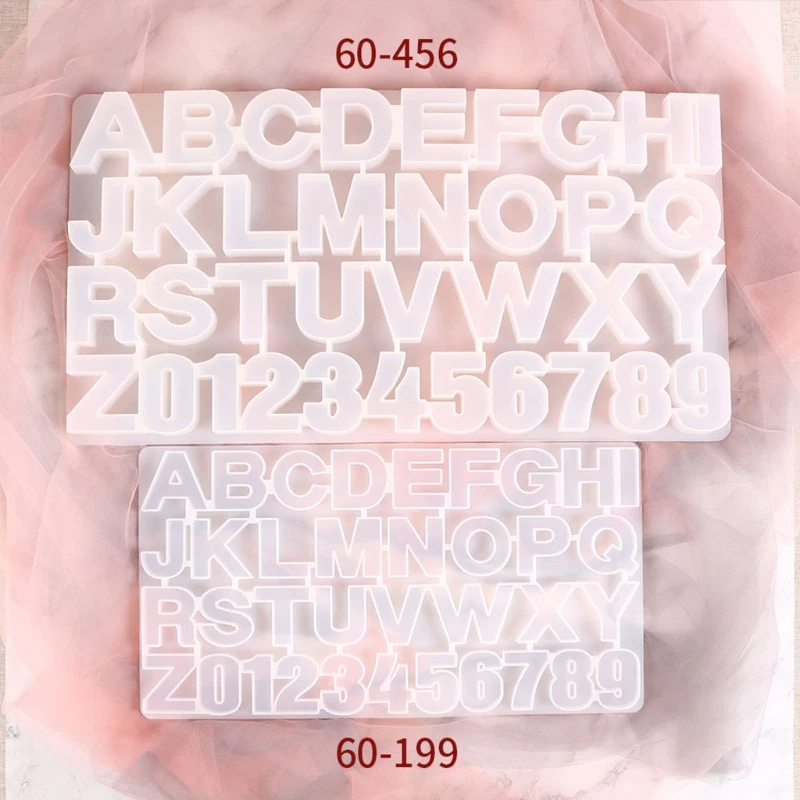 Number Letter Molds for Chocolate Fondant Cake Decorating 3D Embossed Silicon Mold for DIY Handmade Soap Lollipop Candy
Number Letter Molds for Chocolate Fondant Cake Decorating 3D Embossed Silicon Mold for DIY Handmade Soap Lollipop Candy