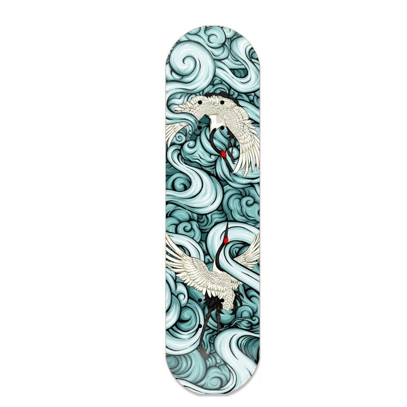 NAVA 80*20cm 31*8 Inch Double Rocker Skateboard Deck 7 Layers American Maple Children Adult Crane
NAVA 80*20cm 31*8 Inch Double Rocker Skateboard Deck 7 Layers American Maple Children Adult Crane