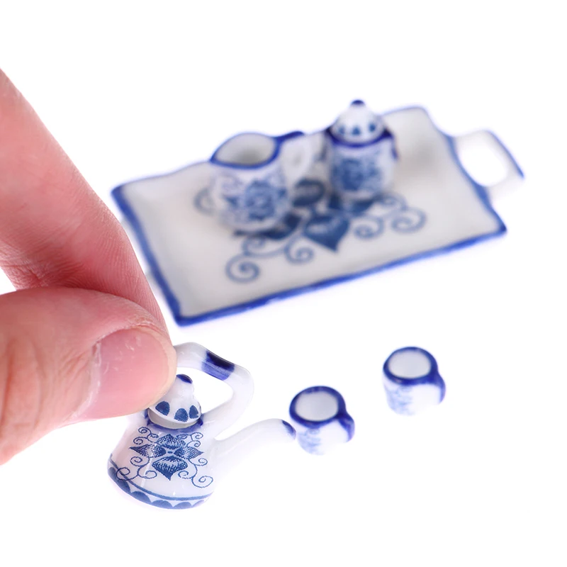 1:12 Miniature 6pcs/Set Porcelain Tea Cup Set Blue Print Flower Tableware Kitchen Living Room Dollhouse Furniture Accessories
1:12 Miniature 6pcs/Set Porcelain Tea Cup Set Blue Print Flower Tableware Kitchen Living Room Dollhouse Furniture Accessories