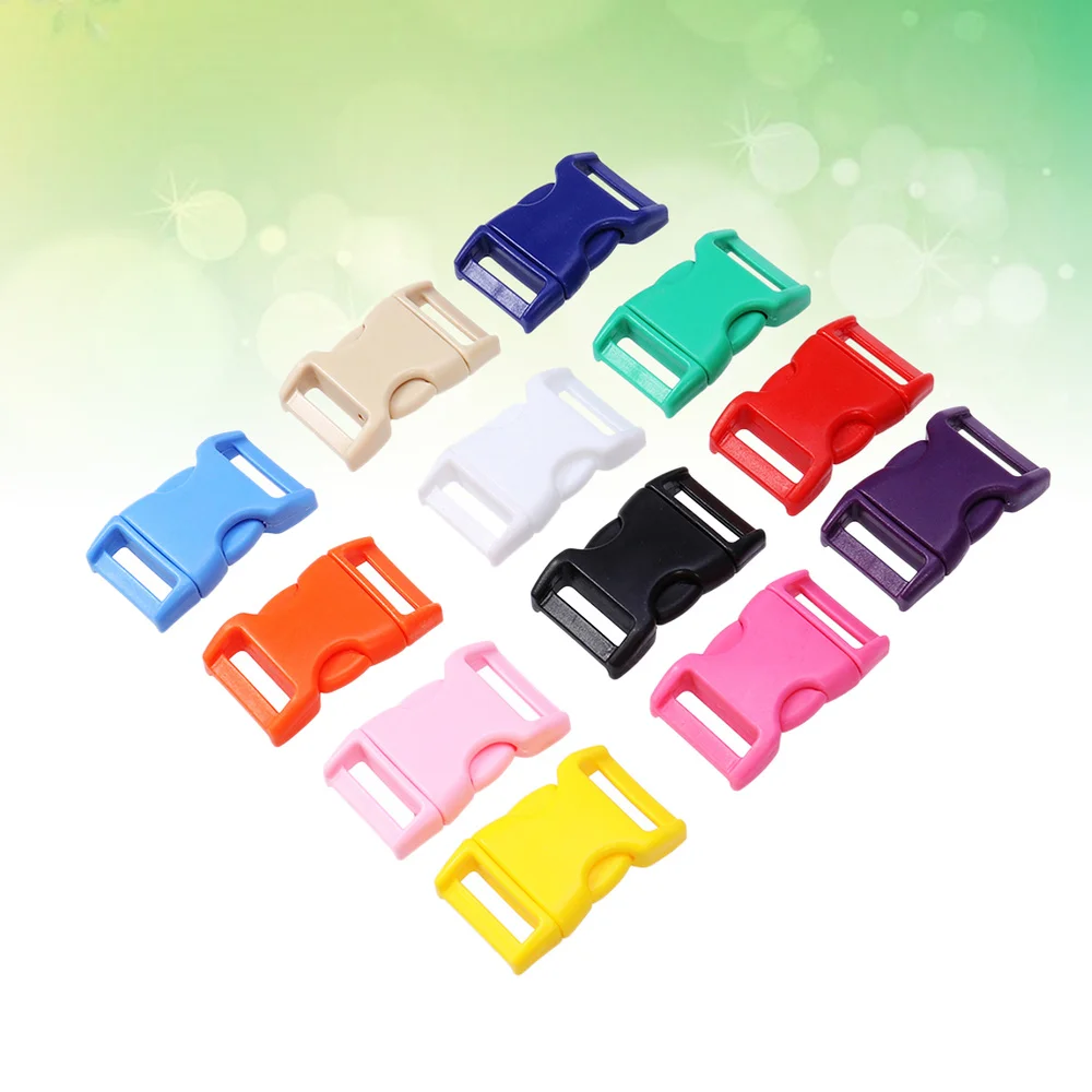 80pcs Strap Buckles Adjustable Multicolored Side Release Buckles Clips for Paracord Bracelets Dog Collars Webbing (Rando
80pcs Strap Buckles Adjustable Multicolored Side Release Buckles Clips for Paracord Bracelets Dog Collars Webbing (Rando