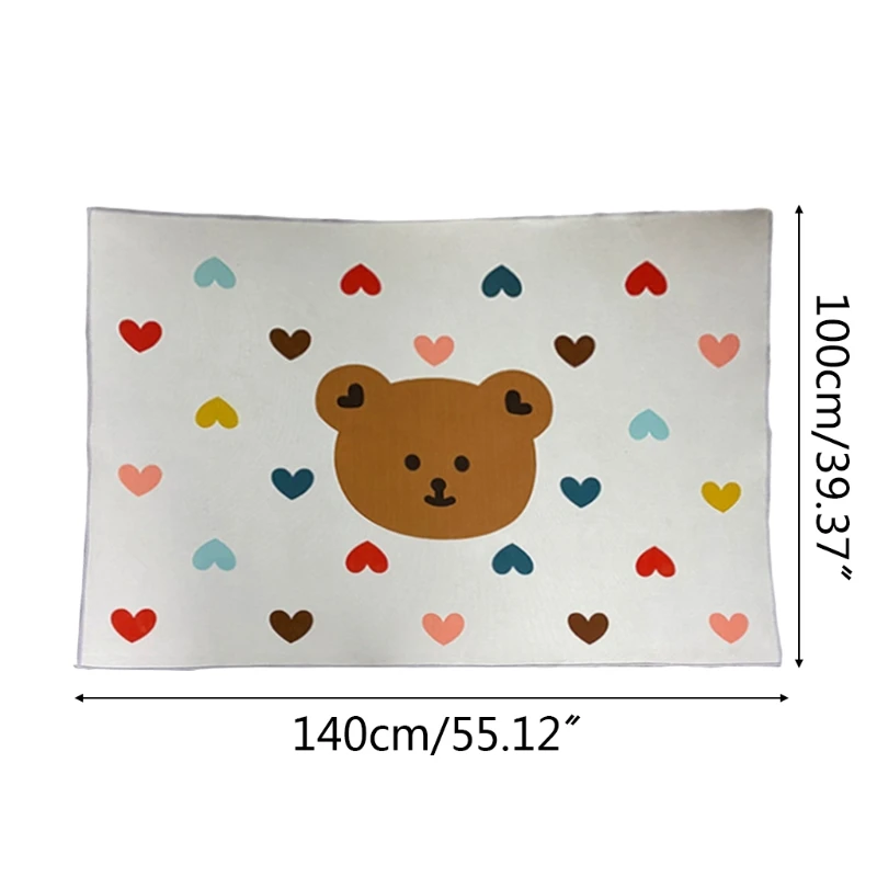 Baby Play Mat Crawling Carpet Kids Room Floor Rug Rectangle Cartoon Bear Love Heart Printed Game Pad Playmat Children Bedroom Nu
Baby Play Mat Crawling Carpet Kids Room Floor Rug Rectangle Cartoon Bear Love Heart Printed Game Pad Playmat Children Bedroom Nu