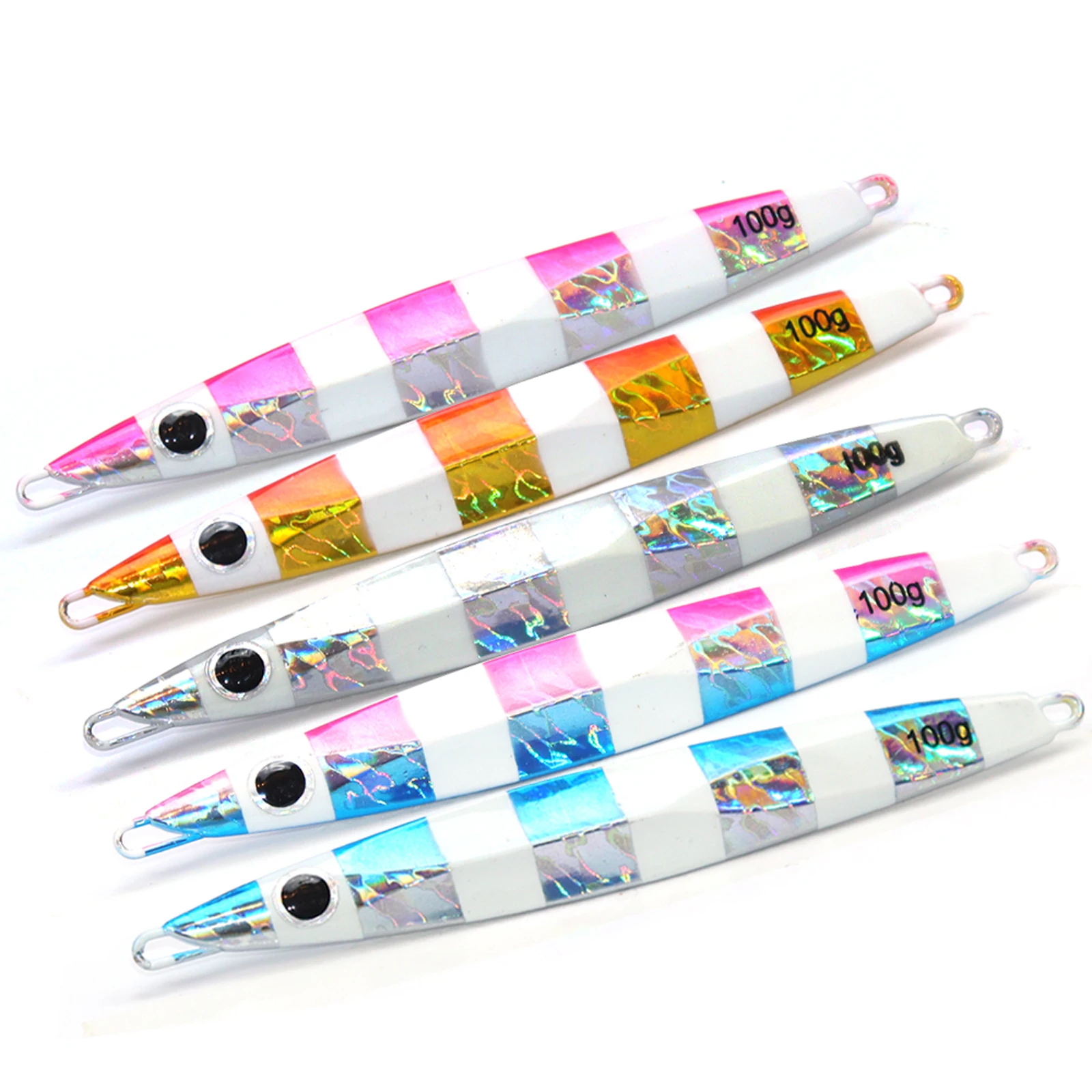 5PCS Deep sea Fishing Silvery Jigging Slow sinking Jig Hook Lure Jigbait spoon baits 100/120/150/200G
5PCS Deep sea Fishing Silvery Jigging Slow sinking Jig Hook Lure Jigbait spoon baits 100/120/150/200G