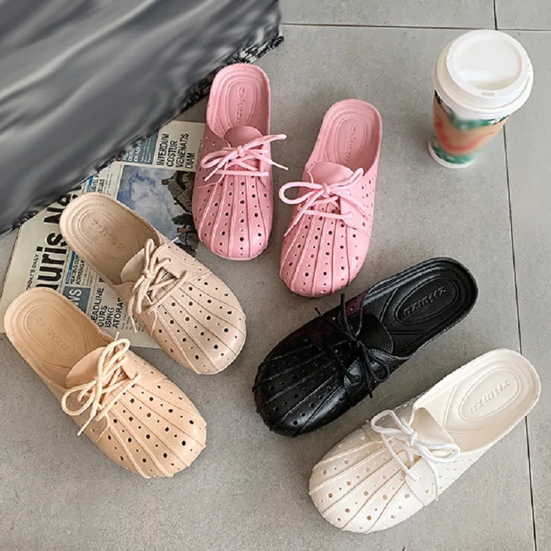 Women'S Sandals 2021 Slippers Ladies Wear Summer Hole Shoes New Fashion Office Lazy Baotou Half-Drag Women'S Sandals And Slipper
Women'S Sandals 2021 Slippers Ladies Wear Summer Hole Shoes New Fashion Office Lazy Baotou Half-Drag Women'S Sandals And Slipper