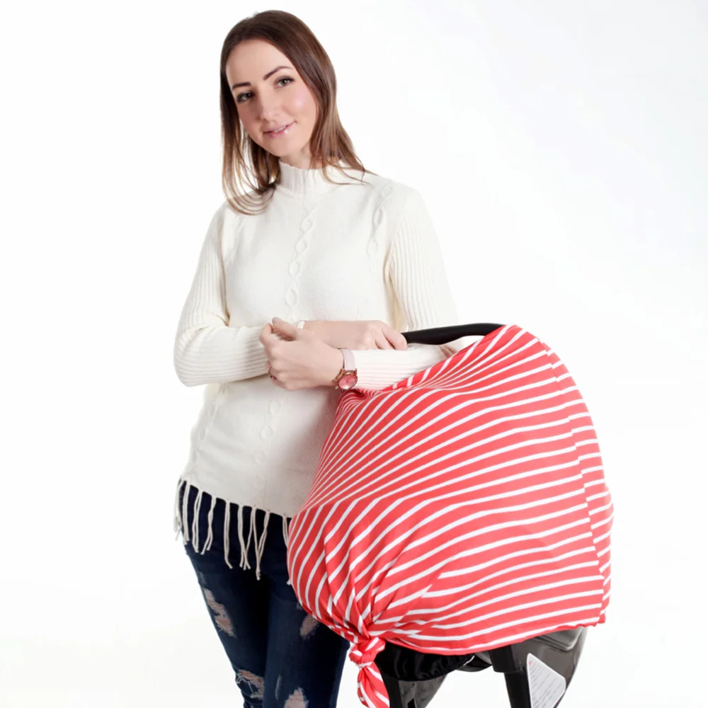 Mother Neck Nursing Cover Portable Stripe Pattern Breastfeeding Scarf Soft Stroller Cover for Travel Walking Outdoor
Mother Neck Nursing Cover Portable Stripe Pattern Breastfeeding Scarf Soft Stroller Cover for Travel Walking Outdoor