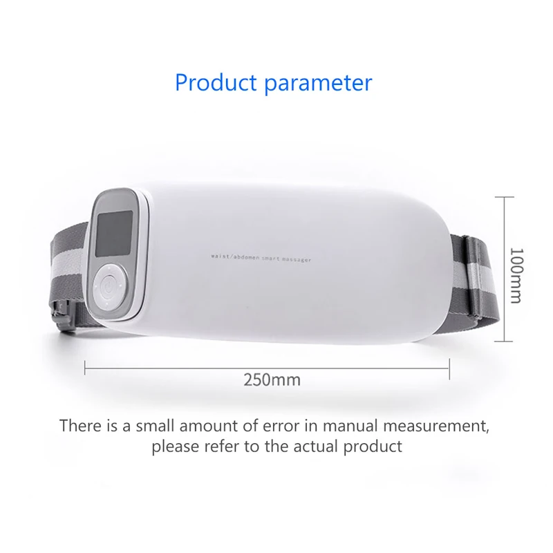 Smart Electric Waist Massager Infrared Heating Warm Palace Abdomen Massager Relieves Lumbar Muscle Strain Lower Back Massager
Smart Electric Waist Massager Infrared Heating Warm Palace Abdomen Massager Relieves Lumbar Muscle Strain Lower Back Massager