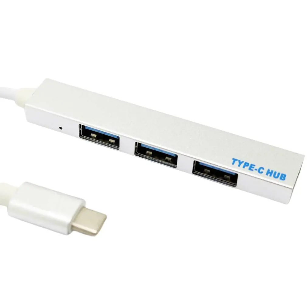 4-in-1 USB Network Hub USB C To USB 3.0 Port Hub Type-C 3.0 Splitter Docking Station Multi-function Interface Expansion
4-in-1 USB Network Hub USB C To USB 3.0 Port Hub Type-C 3.0 Splitter Docking Station Multi-function Interface Expansion