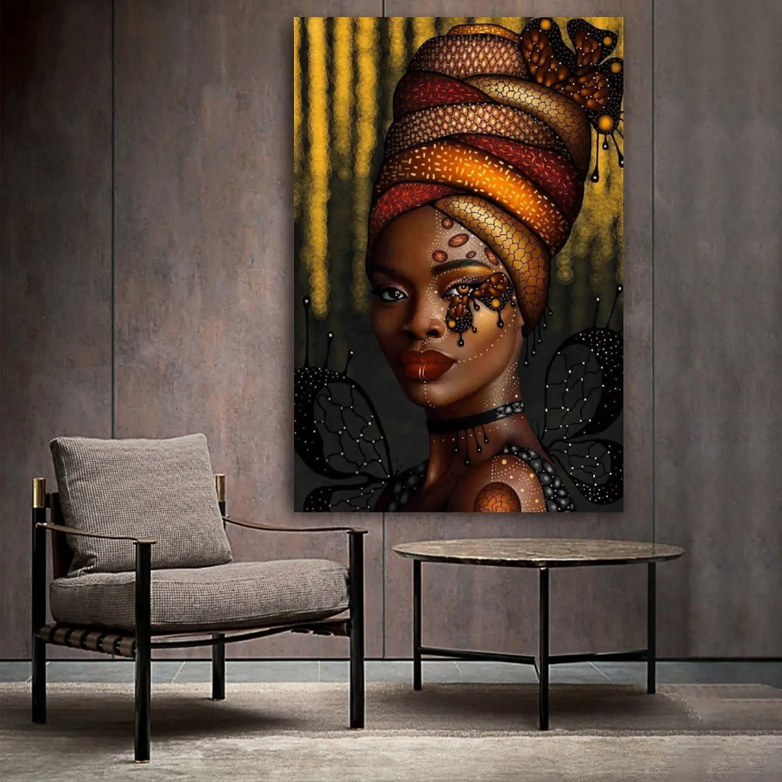 African Woman Black Painting Posters Aesthetics Home Office Wall Decor and Creative Painting Decoration
African Woman Black Painting Posters Aesthetics Home Office Wall Decor and Creative Painting Decoration