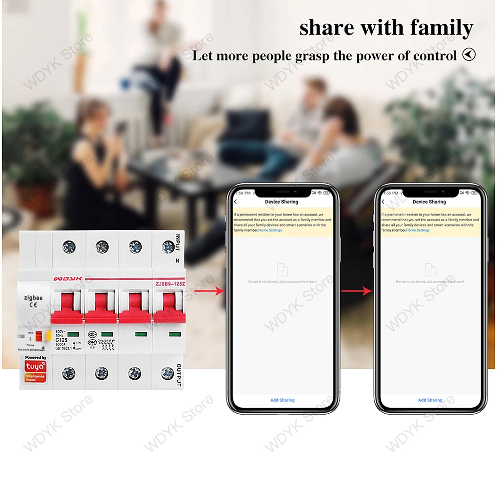 Tuya zigbee 4P Smart circuit breaker remote control no distance limit compatible Alexa echo google Assistant for Smart Home
Tuya zigbee 4P Smart circuit breaker remote control no distance limit compatible Alexa echo google Assistant for Smart Home