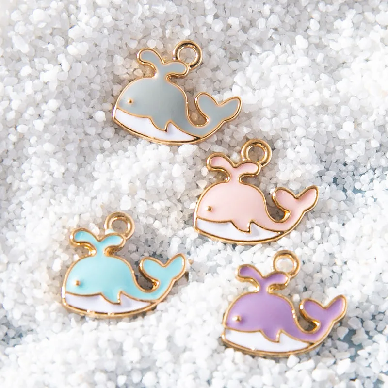 10Pcs Enamel Silver Plated Whale Charm Pendant for Jewerly DIY Making Bracelet Women Necklace Earrings Accessories Findings 
10Pcs Enamel Silver Plated Whale Charm Pendant for Jewerly DIY Making Bracelet Women Necklace Earrings Accessories Findings