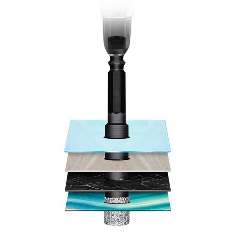 Multifunction Tile Drill Bit Electric Durable Cemented Carbide Drill Concrete Ceramic Tile Wall Hole Drilling Hand Tool W0YF
Multifunction Tile Drill Bit Electric Durable Cemented Carbide Drill Concrete Ceramic Tile Wall Hole Drilling Hand Tool W0YF