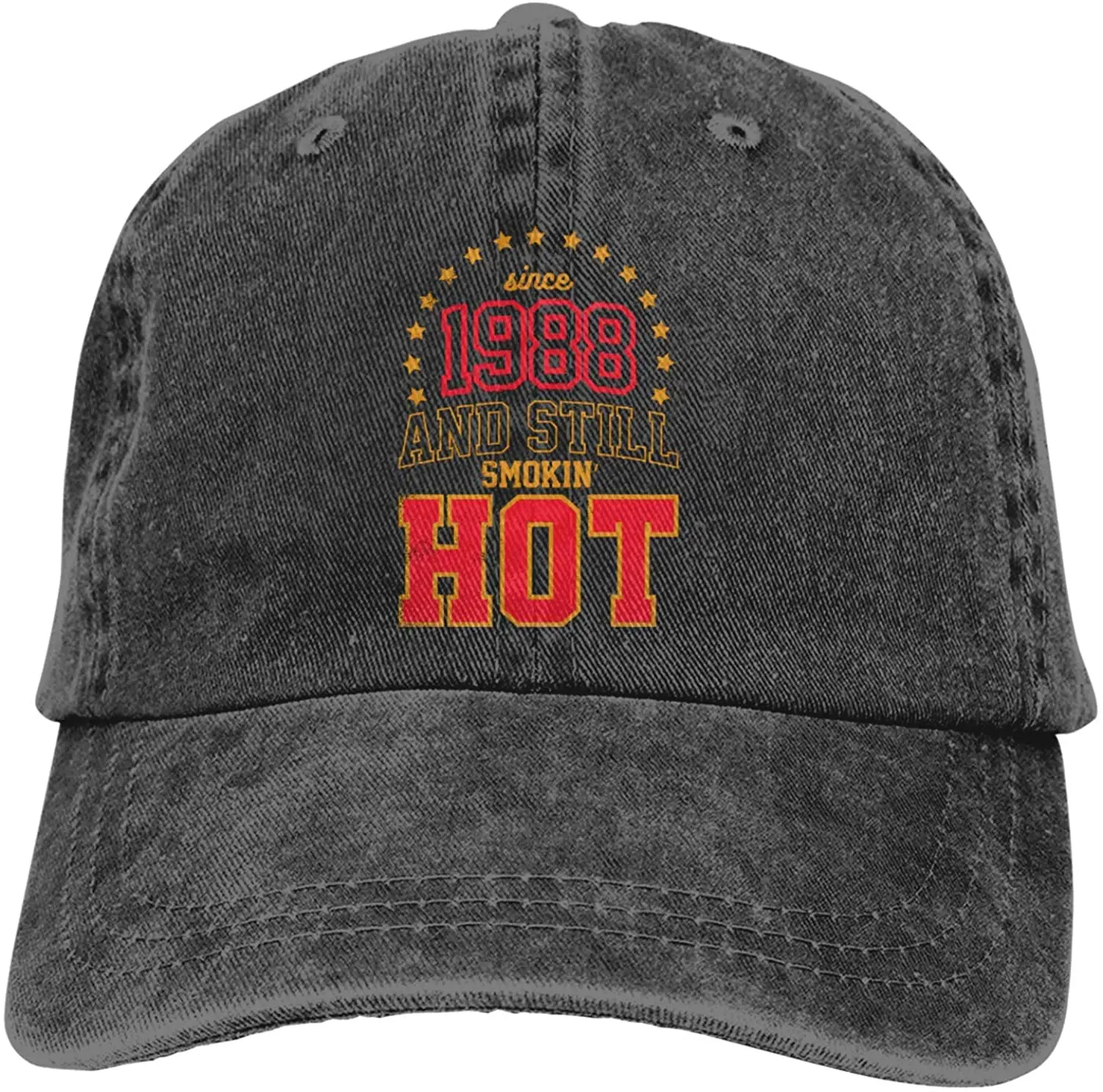 Born in 1988, Still Hot Unisex Baseball Cowboy Hat Retro Sports Cowboy Hat Adjustable Adult Hat
Born in 1988, Still Hot Unisex Baseball Cowboy Hat Retro Sports Cowboy Hat Adjustable Adult Hat