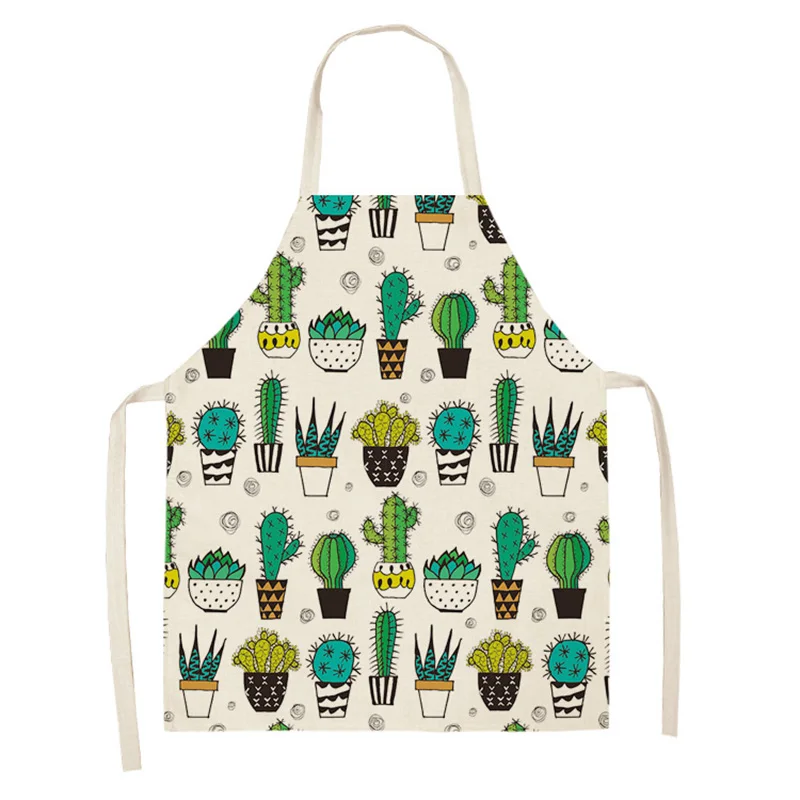 Women Kitchen Apron Cotton Linen Cartoon cactus Printed Sleeveless Chef Cooking Aprons Kitchen accessories 68*55cm 0077
Women Kitchen Apron Cotton Linen Cartoon cactus Printed Sleeveless Chef Cooking Aprons Kitchen accessories 68*55cm 0077