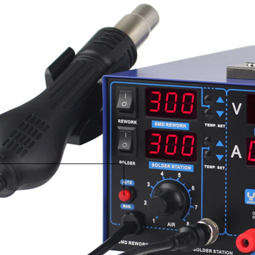 Tempreature Control Welding Table Hot Air Dismantling Welding Table 3 In 1 Welding Table Digital Display Welding Stage With
Tempreature Control Welding Table Hot Air Dismantling Welding Table 3 In 1 Welding Table Digital Display Welding Stage With