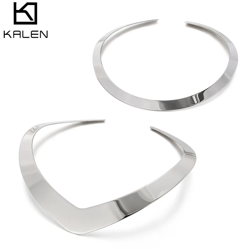 Stainless Steel Collar Necklace V Shape Choker Necklace Gold Color Collares Jewelry Stainless Steel Torques Statement Jewelry
Stainless Steel Collar Necklace V Shape Choker Necklace Gold Color Collares Jewelry Stainless Steel Torques Statement Jewelry
