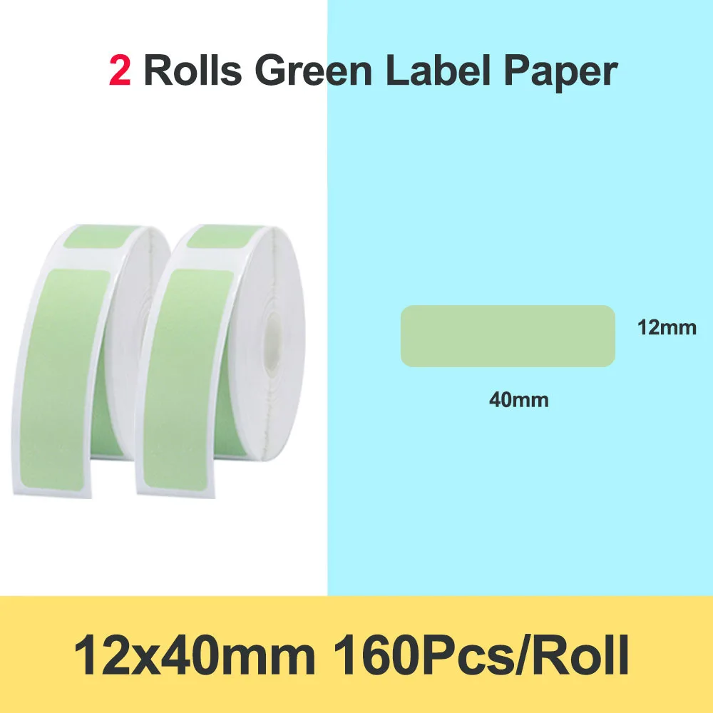 Niimbot Mini Label printer paper Printing Label Waterproof Anti-Oil Price Label Pure Color Scratch-Resistant Label Sticker Paper
Niimbot Mini Label printer paper Printing Label Waterproof Anti-Oil Price Label Pure Color Scratch-Resistant Label Sticker Paper