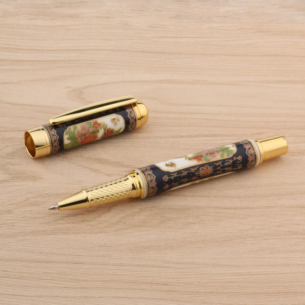Ручка-роллер керамическая 0 5 мм с черными чернилами | Канцтовары для офиса и дома