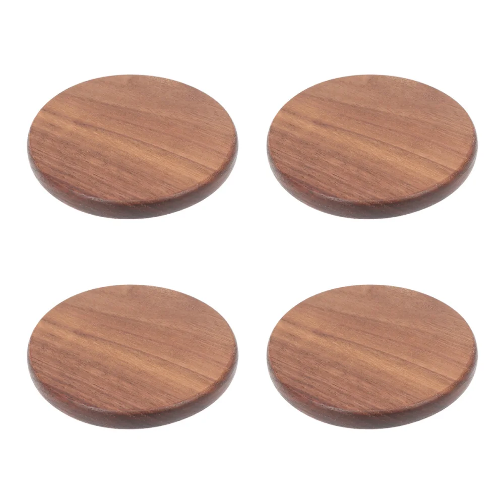 4pcs Black Walnut Cup Holder Coasters Heat Insulation Placemat Cup Holder Mat Pad (Round Groove)
4pcs Black Walnut Cup Holder Coasters Heat Insulation Placemat Cup Holder Mat Pad (Round Groove)