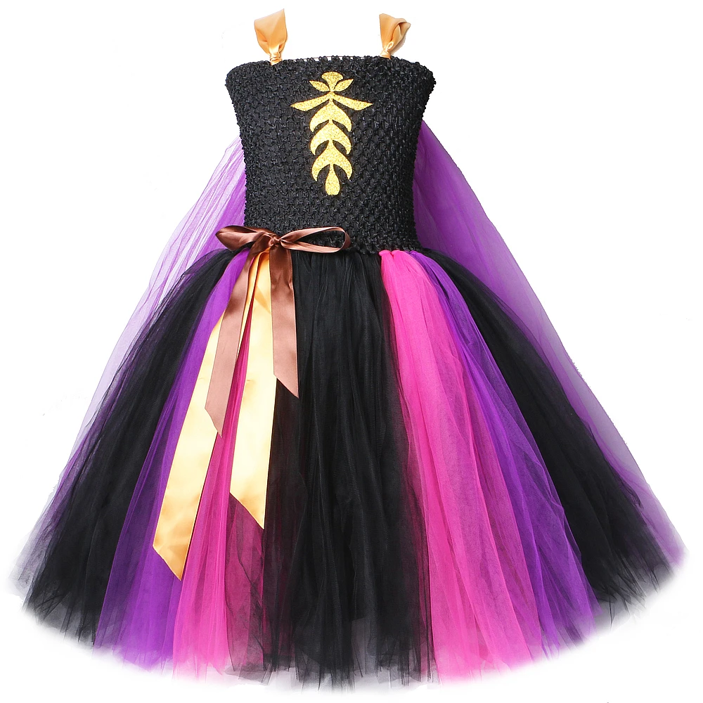 

Снежная Королева Анна платье принцессы для девочек длинные платья с накидкой для девочек, детские костюмы для костюмированной вечеринки, н...