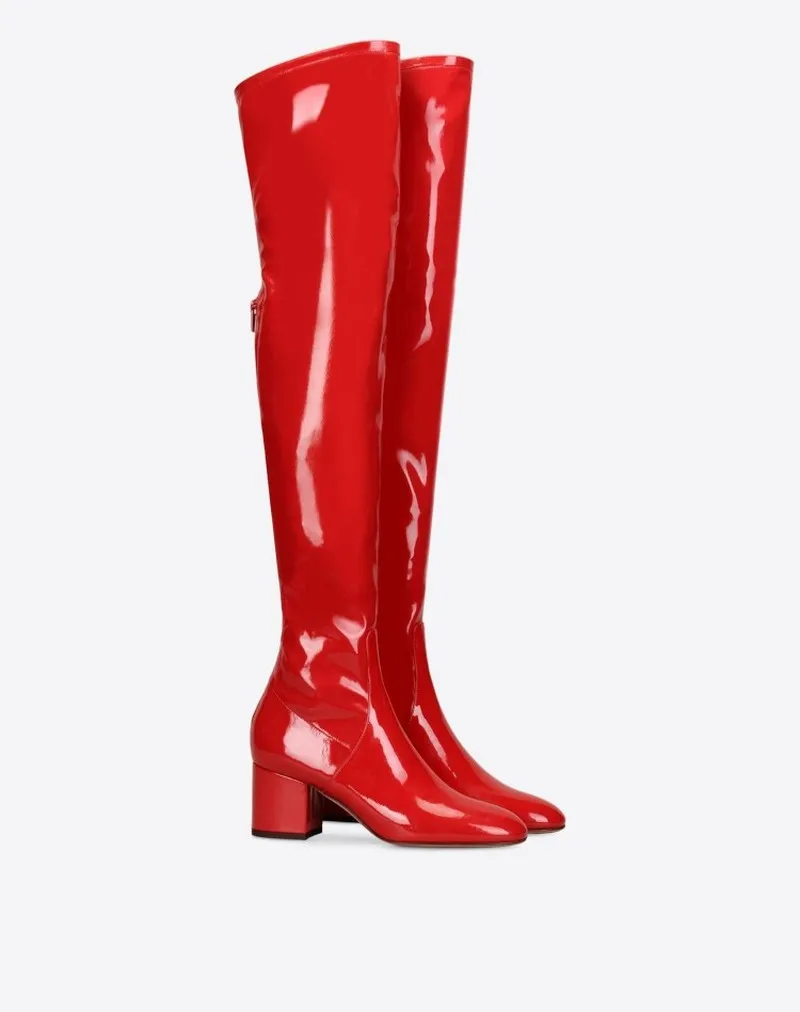 US4-11 Womens Pointed Toe Over Knee Thigh Boots Patent Leather Block Heel Shoes Luxury Black Red Plus Sz New
US4-11 Womens Pointed Toe Over Knee Thigh Boots Patent Leather Block Heel Shoes Luxury Black Red Plus Sz New