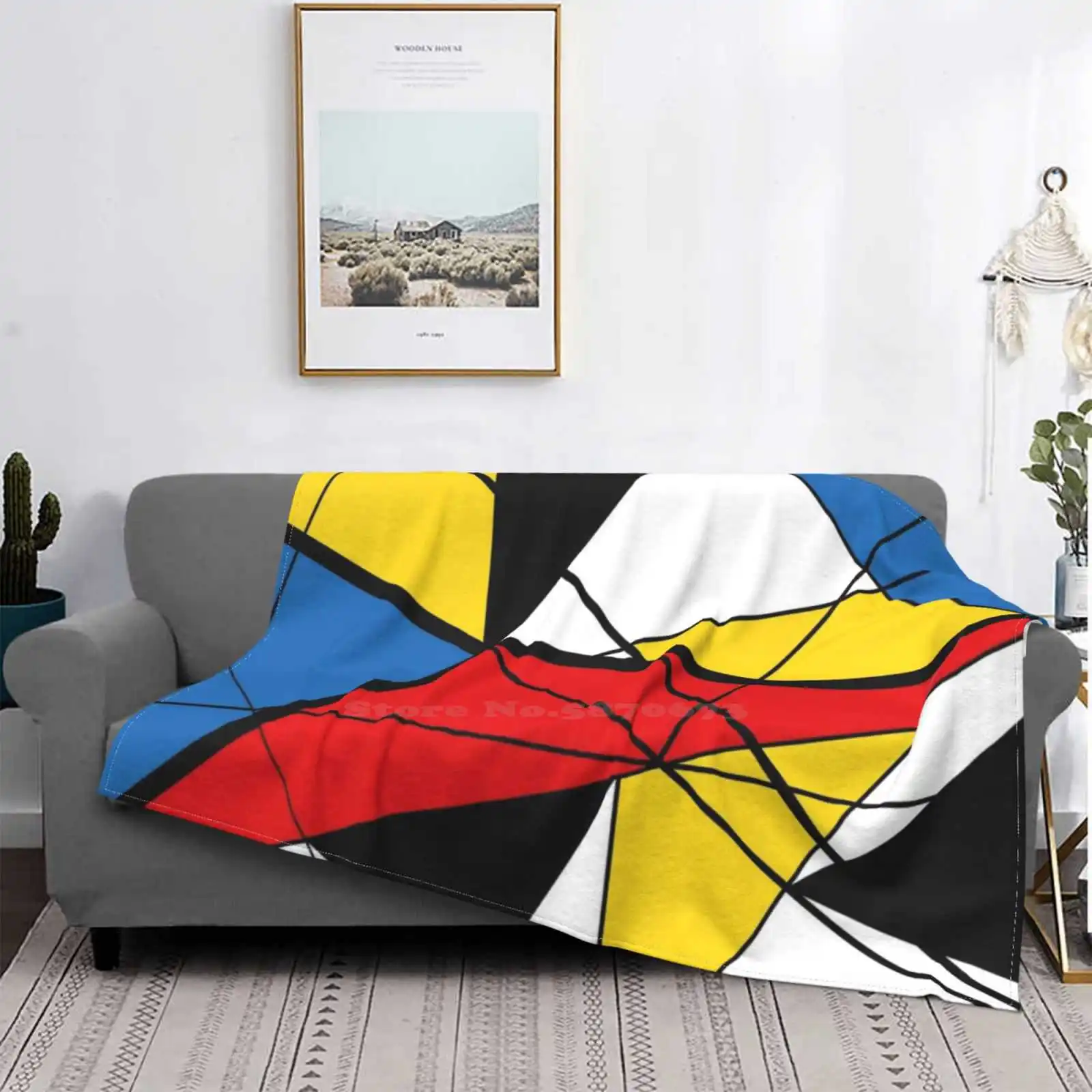 Mondrian Minimalist For Home Sofa Bed Camping Car Plane Travel Portable Blanket Multicolored Color Texture Pattern Background
Mondrian Minimalist For Home Sofa Bed Camping Car Plane Travel Portable Blanket Multicolored Color Texture Pattern Background
