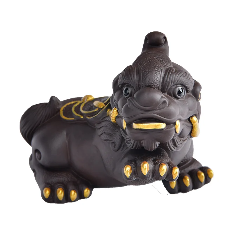 1 PCS Creativity Purple Clay Tea Pet Lucky Fortune Ornament Boutique Tea Table Decoration Accessories Handmade Tea Set Crafts
1 PCS Creativity Purple Clay Tea Pet Lucky Fortune Ornament Boutique Tea Table Decoration Accessories Handmade Tea Set Crafts